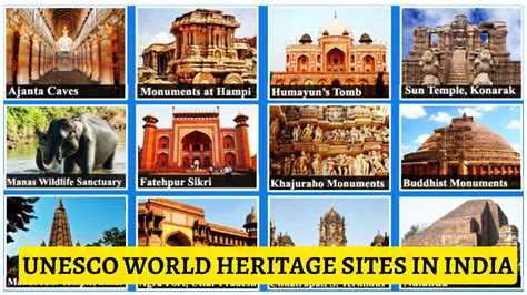 UNESCO World Heritage Sites In India: List Of 43 UNESCO World Heritage Sites - PWOnlyIAS