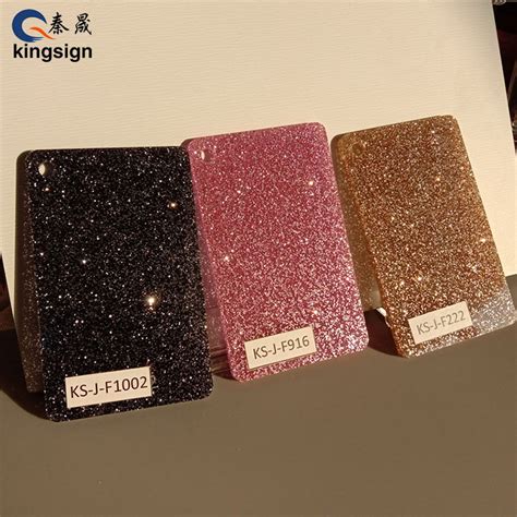 China Glitter Acrylic Sheet Manufacturers & Suppliers - Kingsign Acrylic