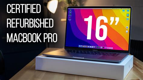 Apple Refurbished MacBook Pro 16" Unboxing - Better Than Buying New ...