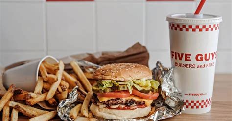 Five Guys delivery from Victoria Square - Order with Deliveroo