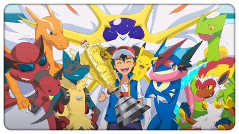 Ash Ketchum's FINAL Ultimate Team. - YouTube