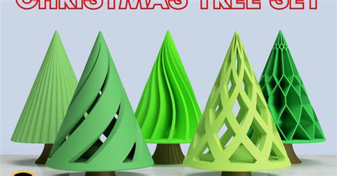 Christmas Tree Set par JamesThePrinter | Téléchargez gratuitement un modèle STL | Printables.com