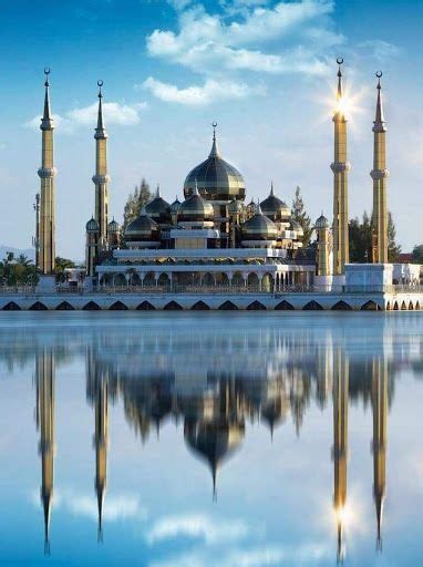 Malaysia: Masjid Kristal (Crystal Mosque) - Kuala Terengganu, Terengganu, Malaysia Mosque ...