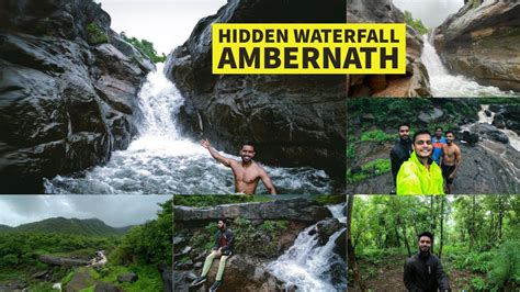 HIDDEN WATERFALL IN AMBARNATH | Near Mumbai 🌍 | Monsoon Trek - YouTube