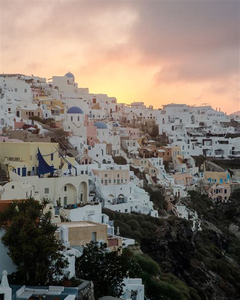 - sunrise in oia - greece july 2016