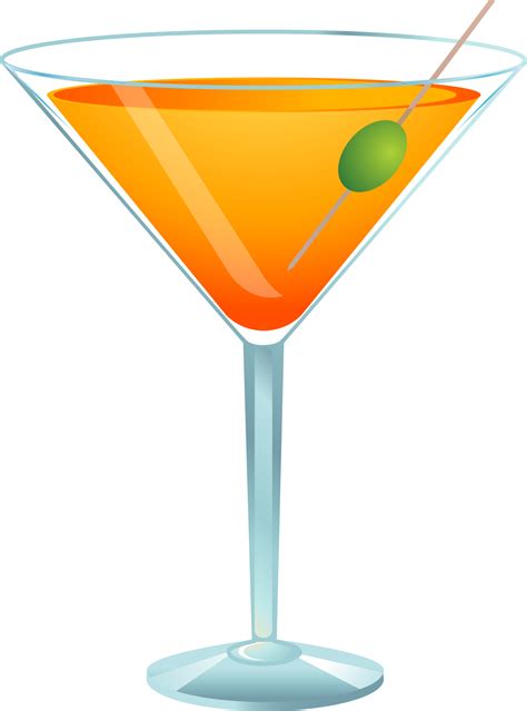 Cocktail glass - Clip Art Library