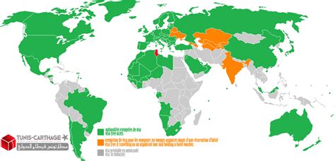 Visas and entry conditions in Tunisia