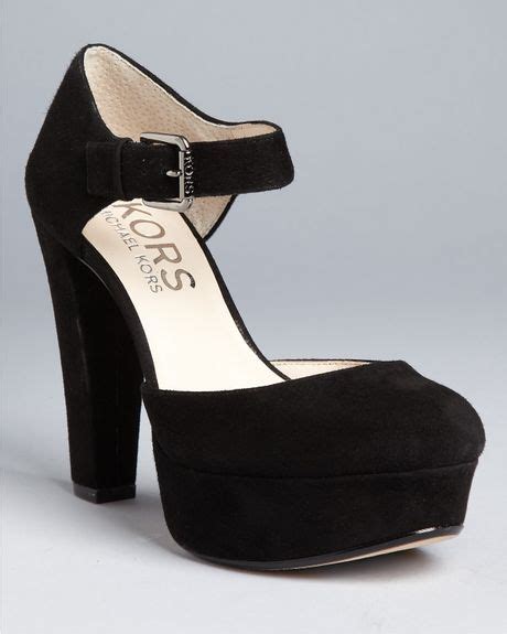 Michael Kors Kors Pumps Kempton High Heel in Black | Lyst