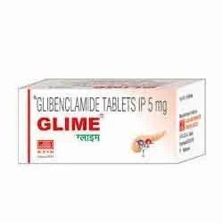 Anti Diabetic Drugs - Glime Tablets (Glibenclamide) Exporter from Nagpur