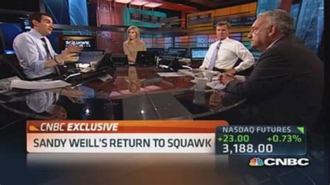 Sandy Weill says he would welcome a call from Jamie Dimon