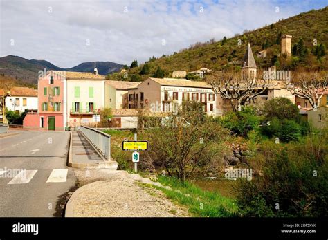 Castellane, a small historic city in southeastern France Stock Photo ...