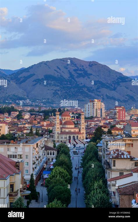 Korce Albania Stock Photo, Royalty Free Image: 121388584 - Alamy