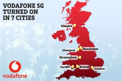 Vodafone switches on 5G network giving Brits 'fastest mobile speeds ever'