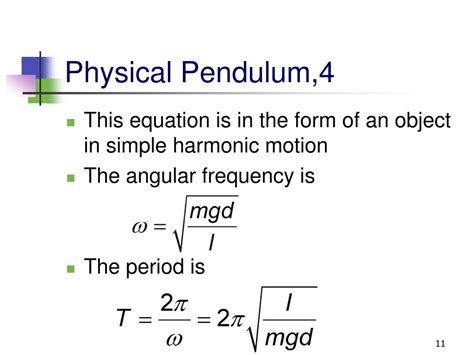 PPT - 12.4 Simple Pendulum PowerPoint Presentation, free download - ID:6883084