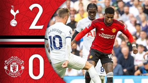 TOTTENHAM HOTSPUR 2-0 MANCHESTER UNITED // PREMIER LEAGUE EXTENDED HIGHLIGHTS - YouTube