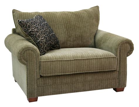 Multi-Tone Chenille Fabric Modern Sofa & Loveseat Set w/Options