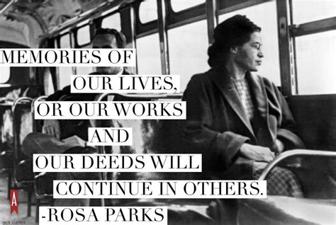 HER AGENDA — 10 Inspiring Quotes From Rosa Parks