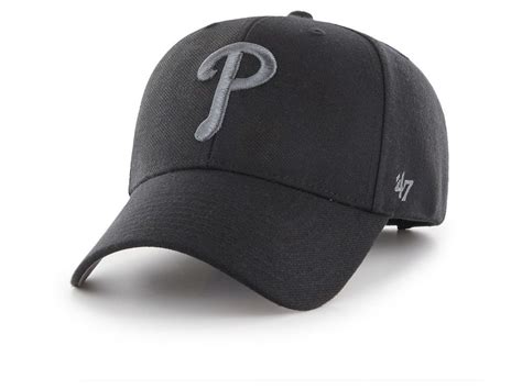 Philadelphia Phillies '47 MLB '47 MVP Black and Charcoal Cap | Philadelphia phillies, Phillies, Mvp