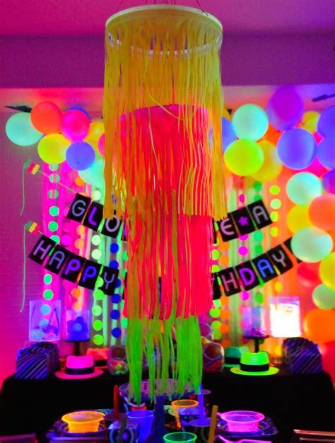 Neon Lights Party Ideas