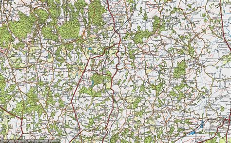 Historic Ordnance Survey Map of Capel, 1920 - Francis Frith