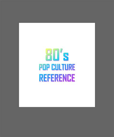 80s Pop Culture Reference Sleeveless Top 1 Painting by White Simpson ...