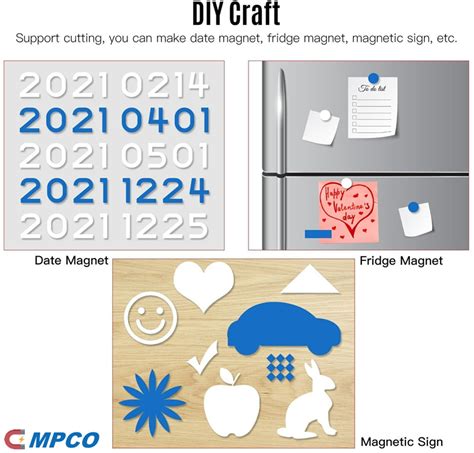 A4 Color Magnetic Dry Erase Whiteboard Sheet - MPCO Magnets