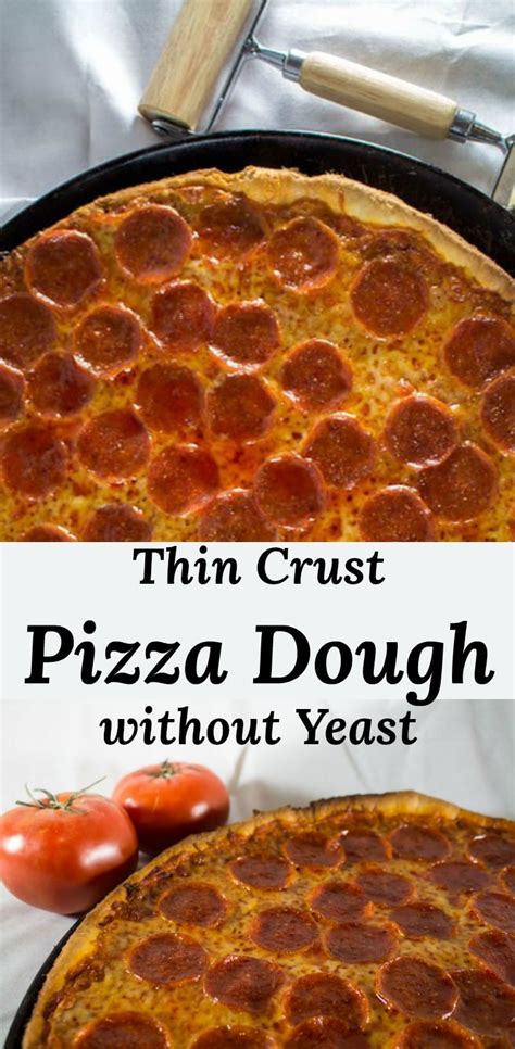 Thin Crust Pizza Dough Without Yeast | Pear Tree Kitchen