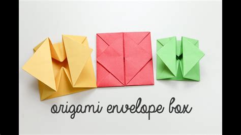 Origami Square Envelope | atelier-yuwa.ciao.jp