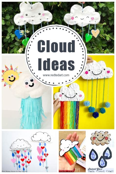 11 Exciting Cloud Crafts for Kids - Weather Craft Ideas - Red Ted Art