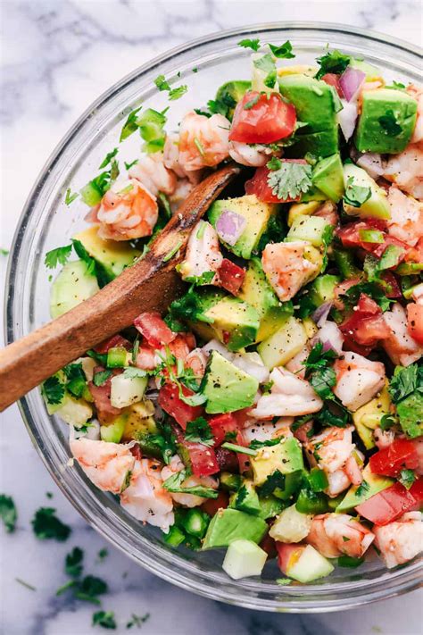 Avocado Shrimp Ceviche - MindtoHealth