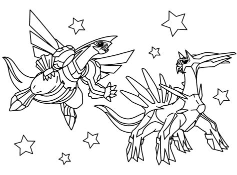 Free Legendary Pokemon Coloring Pages For Kids