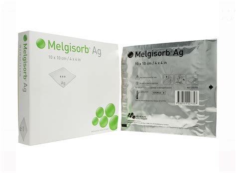 Melgisorb® Ag 4 X 4 Inch Calcium Alginate Dressing – Medical Supply Surplus