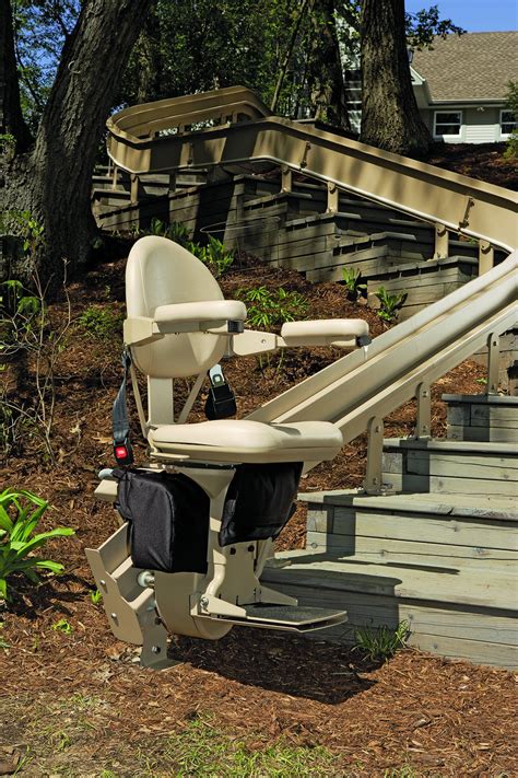 Bruno Elite Outdoor Curve Stair Lift – Safe Home Pro