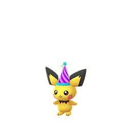 Pikachu Images: Pokemon Go Shiny Pikachu Party Hat