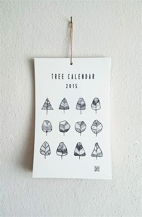 Tree Calendar on Behance