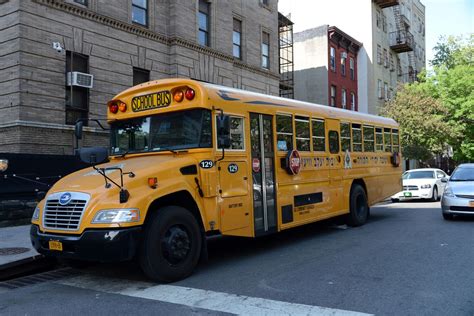 13 Yellow School Bus Serves the Local Religious Schools Williamsburg New York