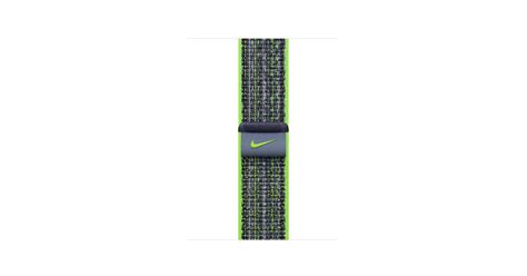 41mm Bright Green/Blue Nike Sport Loop - Apple