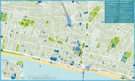 Brighton tourist attractions map Tourist Attraction, Brighton, Maps ...