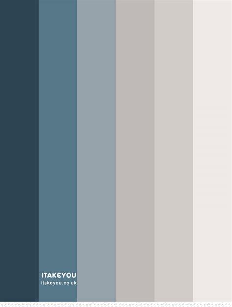 Stormy Colour Scheme For Bedroom { Deep Blue Teal and Grey }