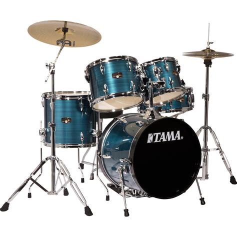 TAMA IP58CHLB Imperialstar 5-Piece Drum Set with Cymbals