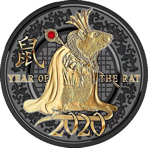 2020 Year Rat Commemorative Coin | Coin Souvenir Year Rat | Chinese New ...