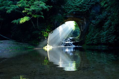 Kameiwa Cave In Shimizu Keiryu Park Kimitsu Japan