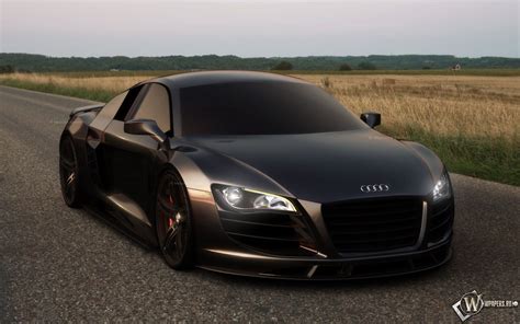 10 New Audi R8 Matte Black Wallpaper FULL HD 1080p For PC Desktop 2023