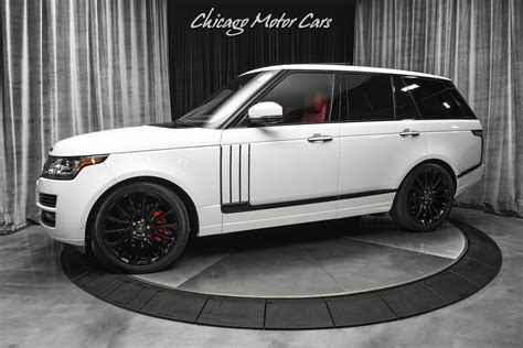 Range Rover Autobiography White Red Interior - Home Alqu