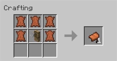 Saddle Recipe Minecraft Data Pack