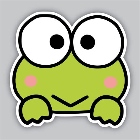 Keroppi Vinyl Sticker/Decal - Cartoon -Hello Kitty -Japanese Anime -Kawaii -Frog | eBay ...