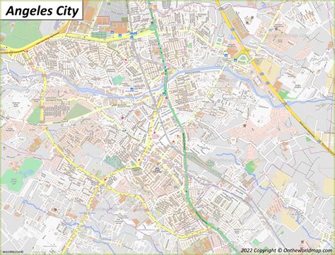 Angeles City Map | Philippines | Discover Angeles City with Detailed Maps