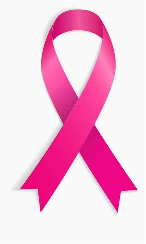 Breast Cancer Ribbon Vector Png - Clip Art Pink Breast Cancer Ribbon , Free Transparent Clipart ...