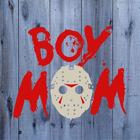 Boy Mom Jason Voorhees Fraday the 13th svg png and studio 3 | Etsy