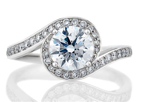 Embrace your love with the new Caress diamond engagement ring from De ...